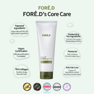 Fore.D Mask Pack (230ml) Fore.D Hair Pack Core Care