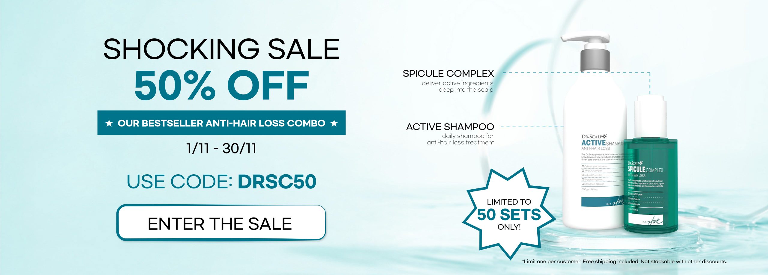 Home Dr Scalp Flash Sale_Desktop Banner