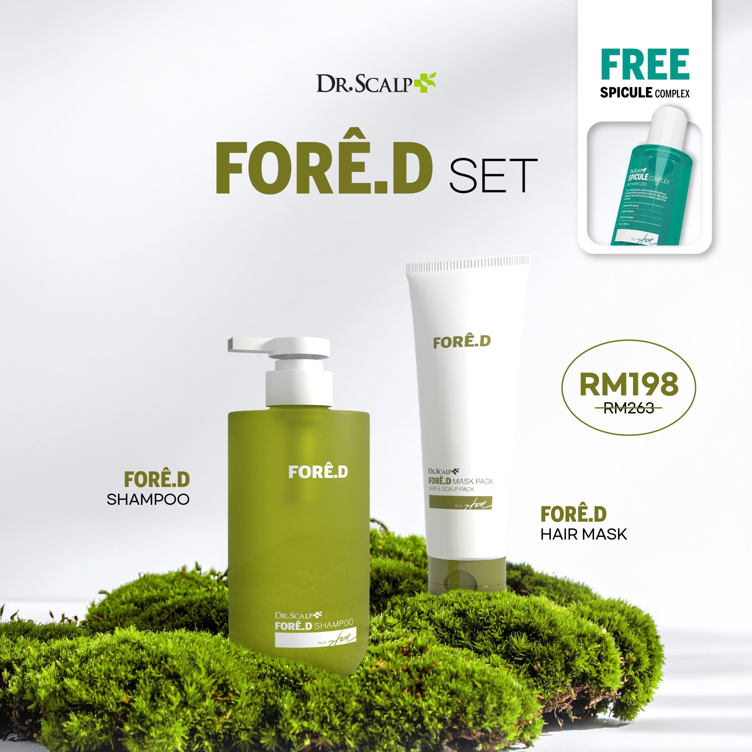 FORÊ.D Hair Loss Set FORÊ.D Hair Loss Set